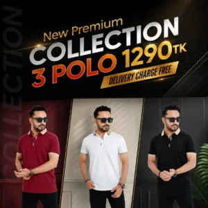 3 Pcs Polo T-Shirt